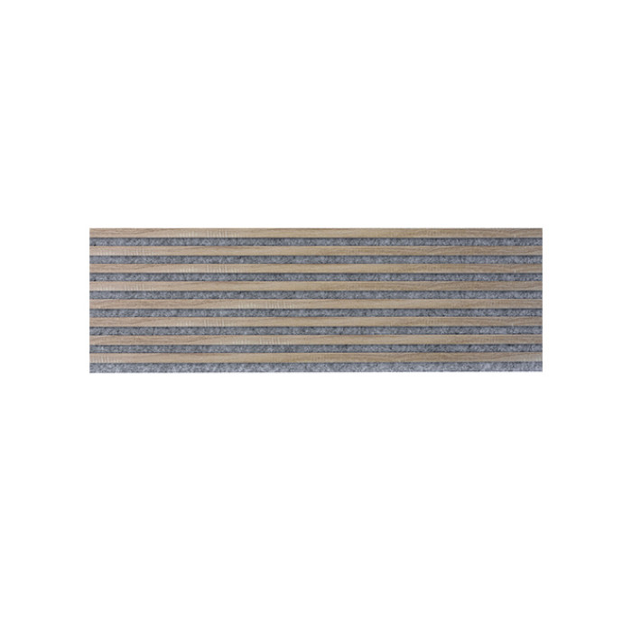 Wooden wall panel 2700 x 400mm (Grey - Sonoma oak)